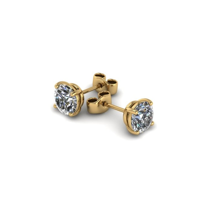 Stud Earrings 1 CTW