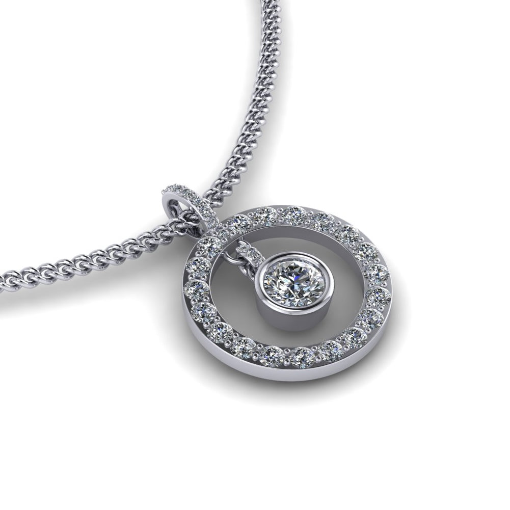 Diamond Orbit Pendant