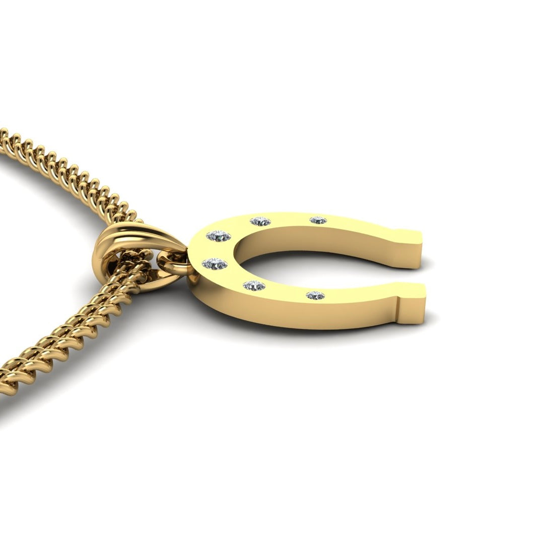 Lucky Horseshoe Charm