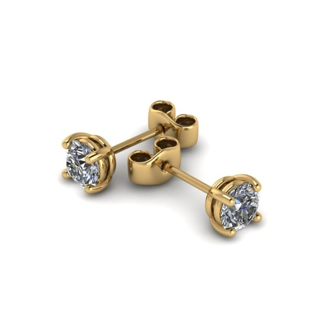Stud Earrings .5 CTW