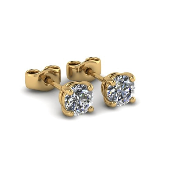 Stud Earrings .5 CTW