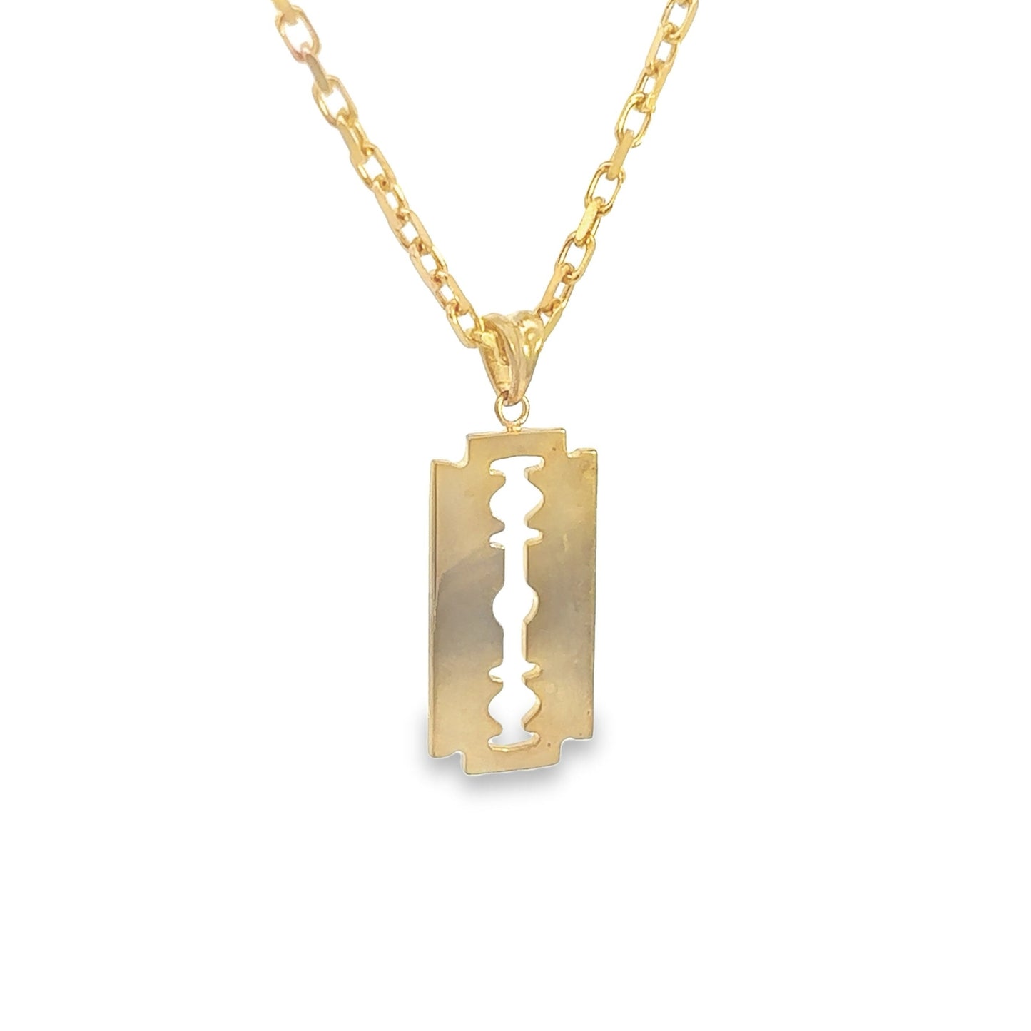 Razor Blade Pendant