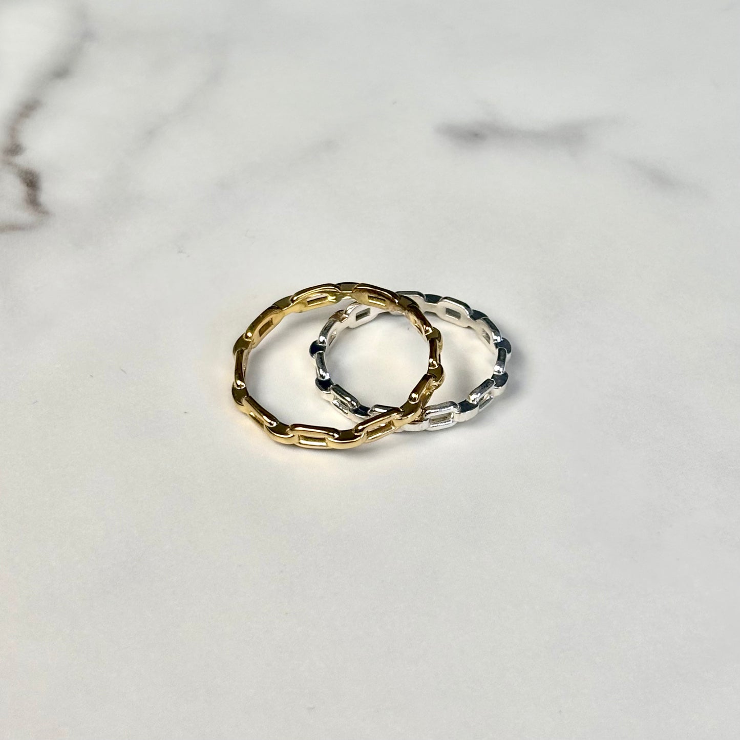 Chain Link Ring - 3mm