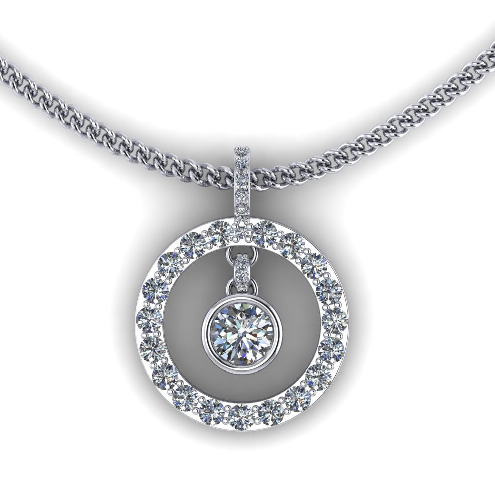 Diamond Orbit Pendant