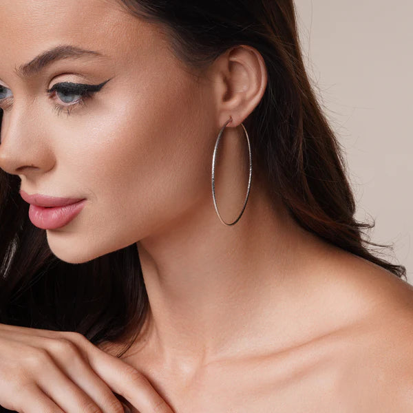 Braided Hoop Earring