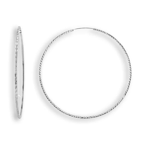 Braided Hoop Earring
