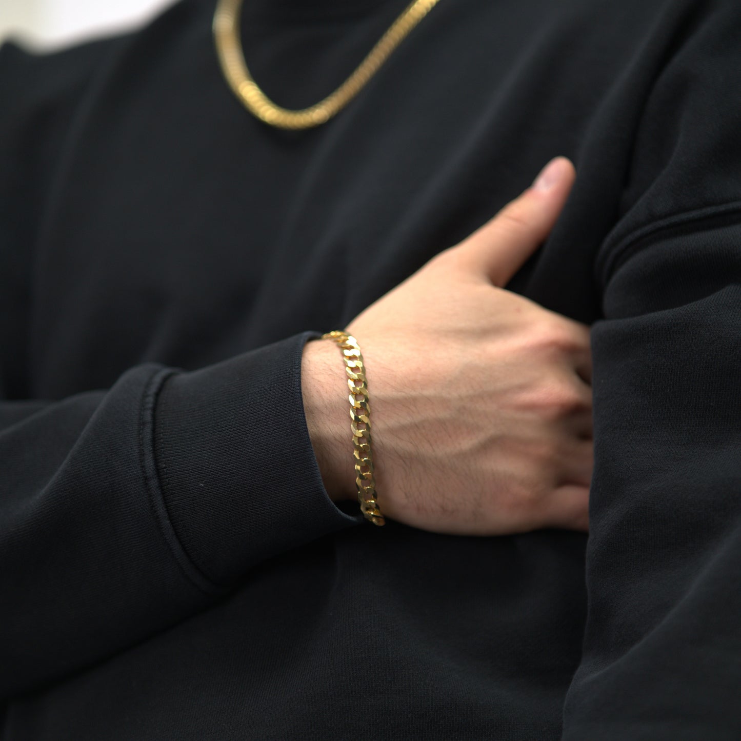 Curb Chain Bracelet - 8mm