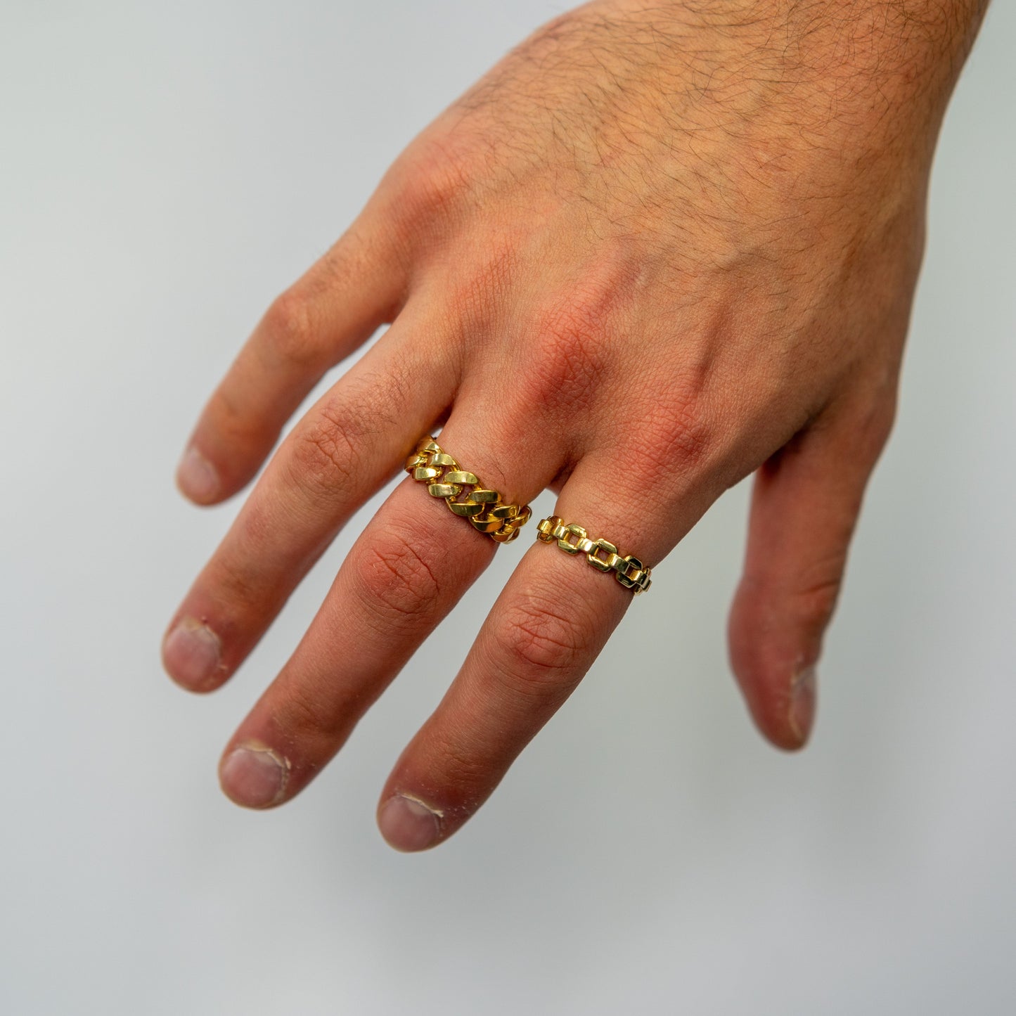 Curb Link Ring - 14K Gold