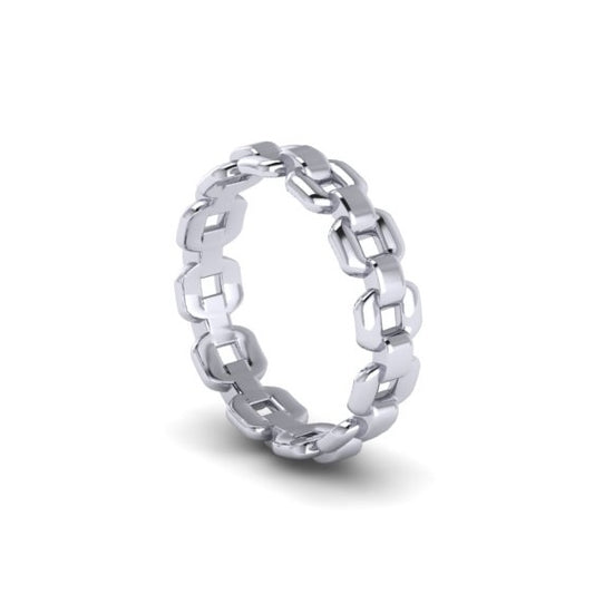 Curb Link Ring