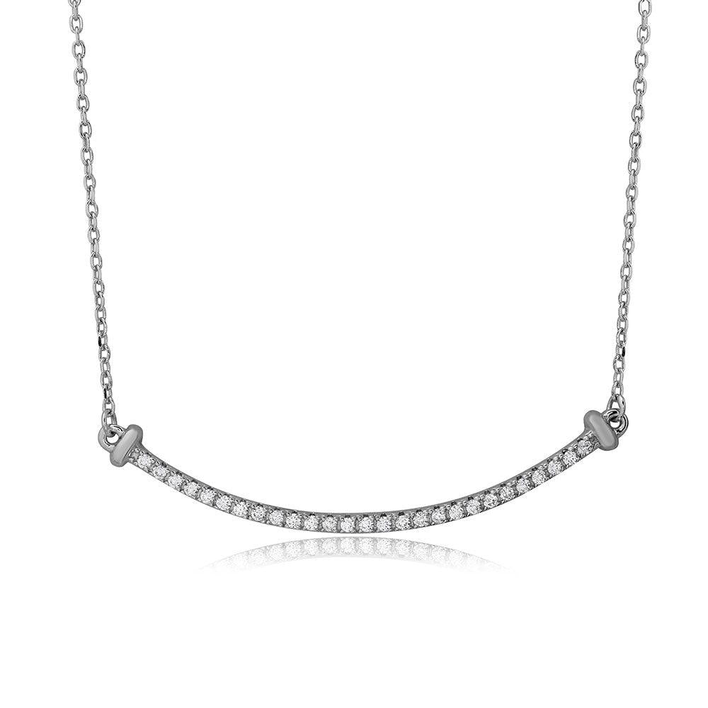 Curved Bar Necklace