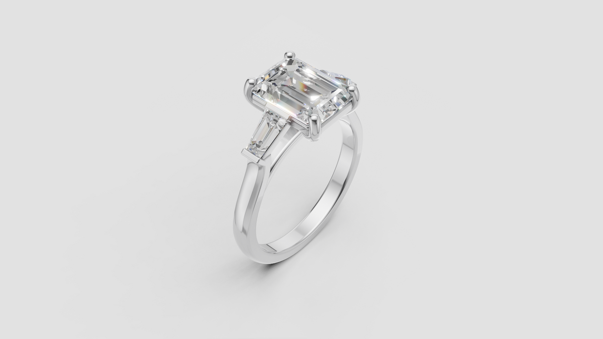 Vivienne Three Stone Ring