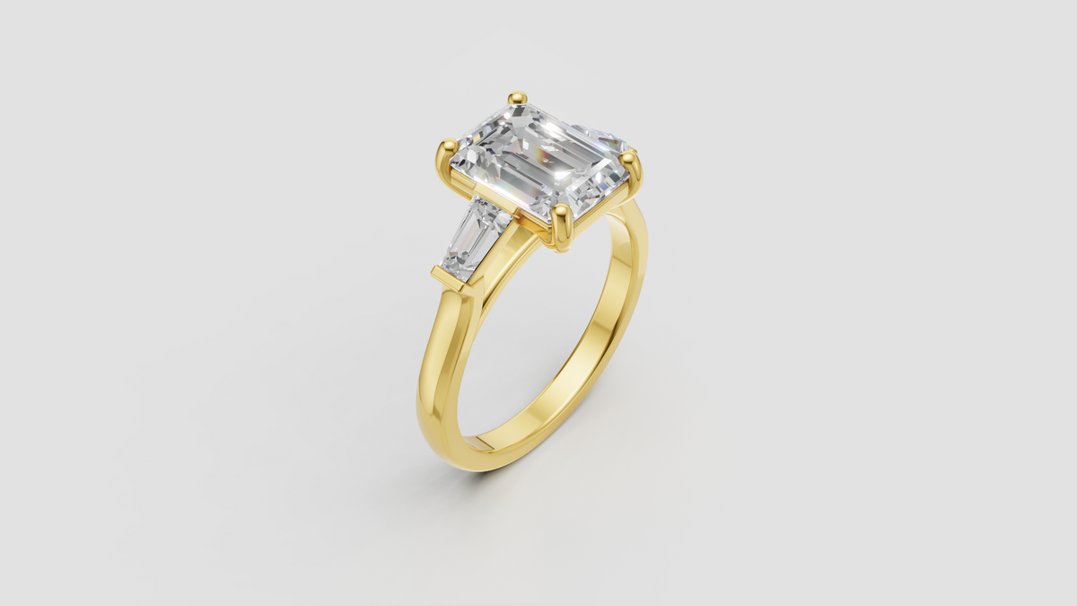 Vivienne Three Stone Ring