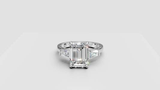 Vivienne Three Stone Ring
