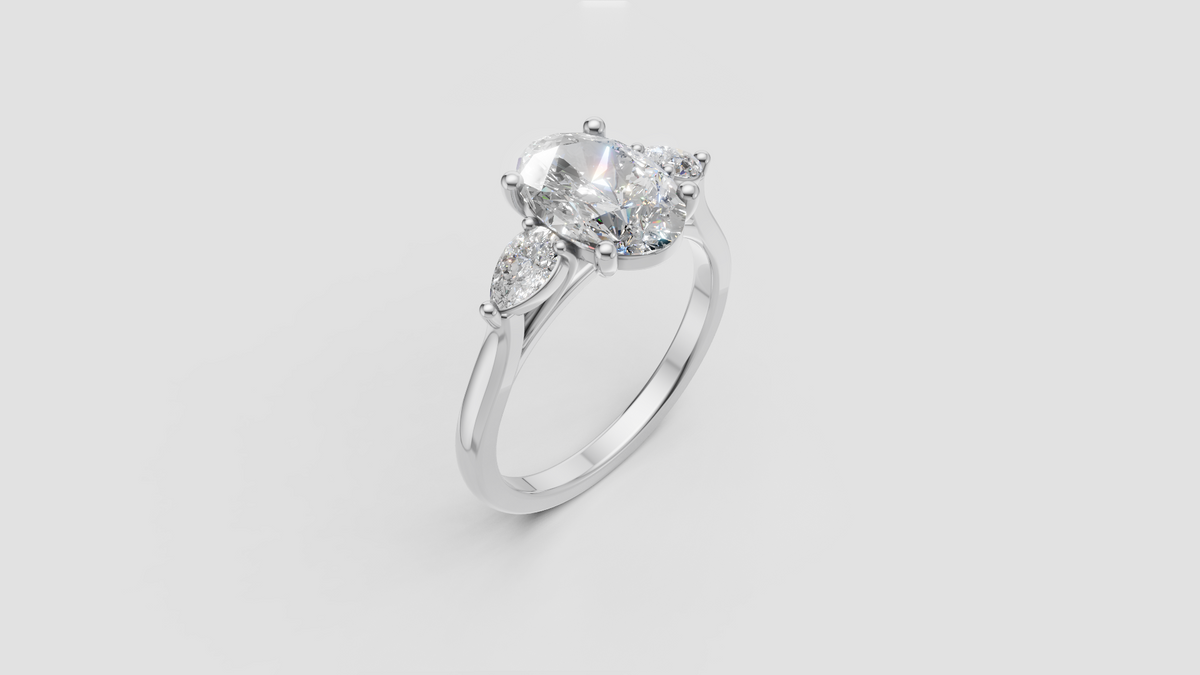 Eloise Three Stone Ring