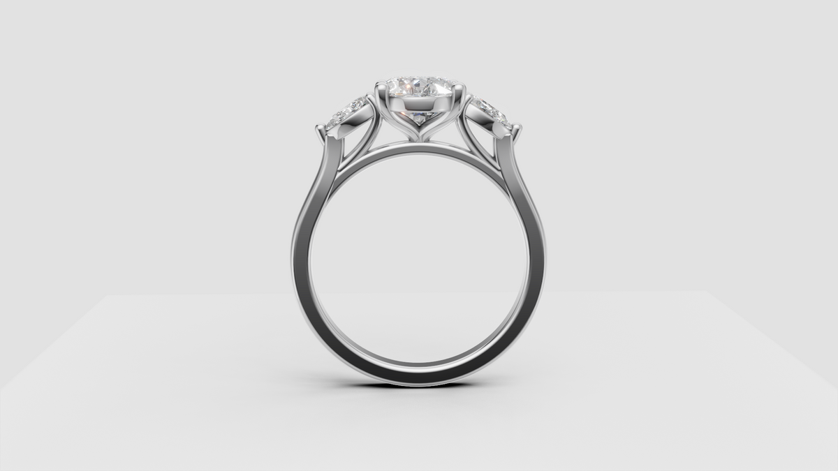 Eloise Three Stone Ring