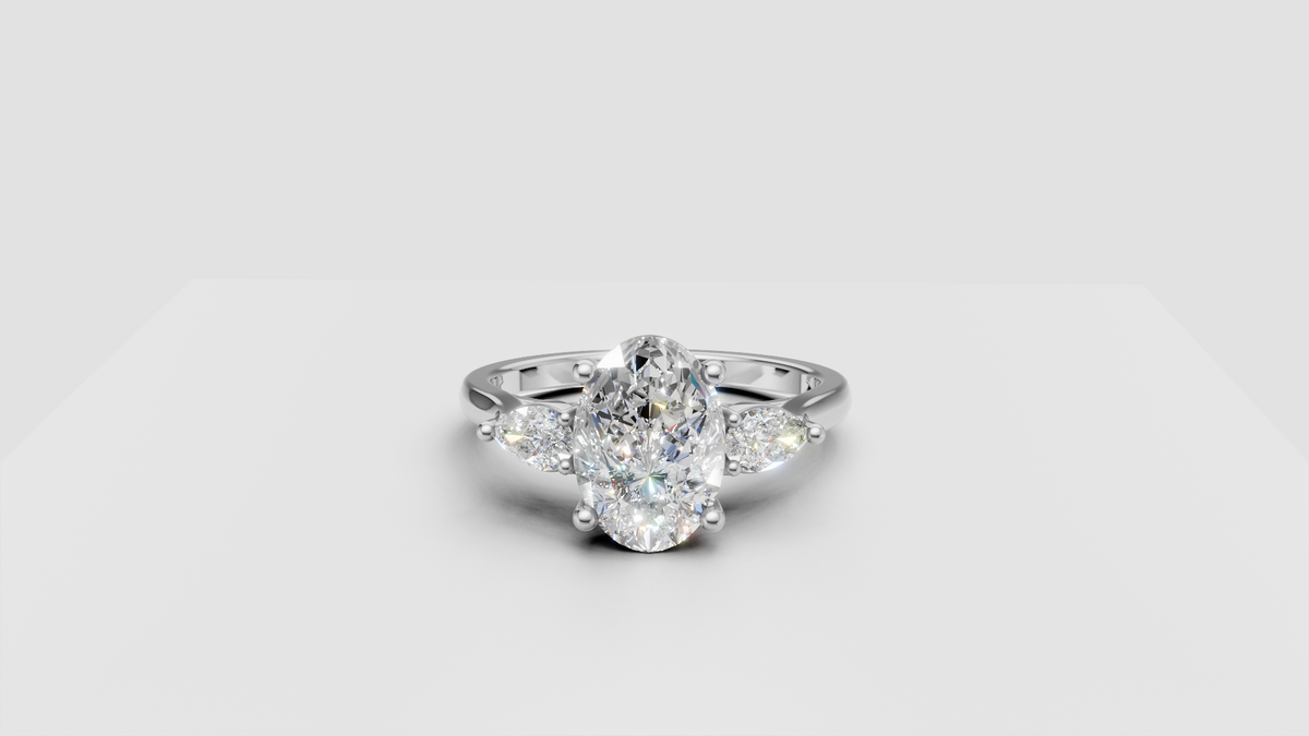 Eloise Three Stone Ring