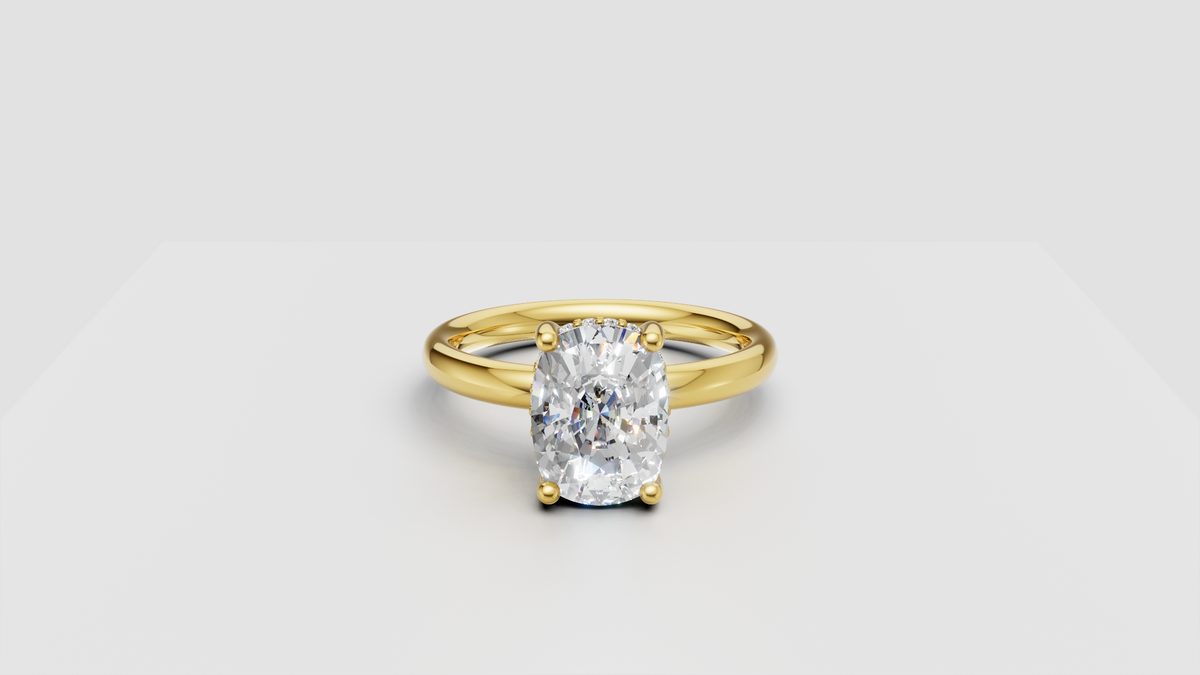 Juliette Hidden Halo Ring