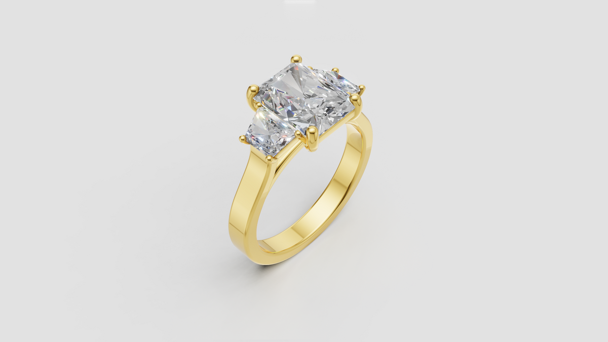 Margaux Three Stone Ring