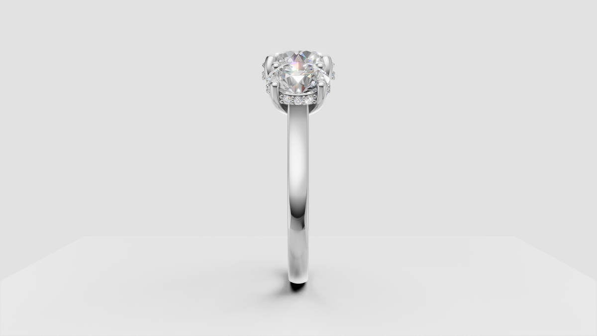Aria Three Stone Ring